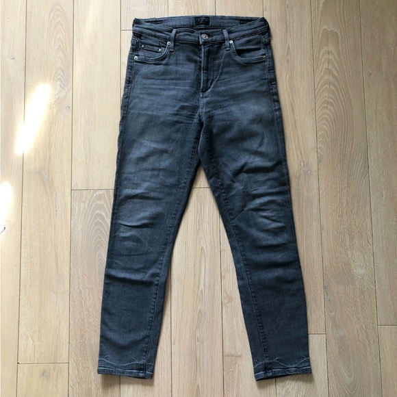 Citizens of Humanity Rocket Crop Mid Rise Skinny Jeans Size 27 - Picture 1 of 14